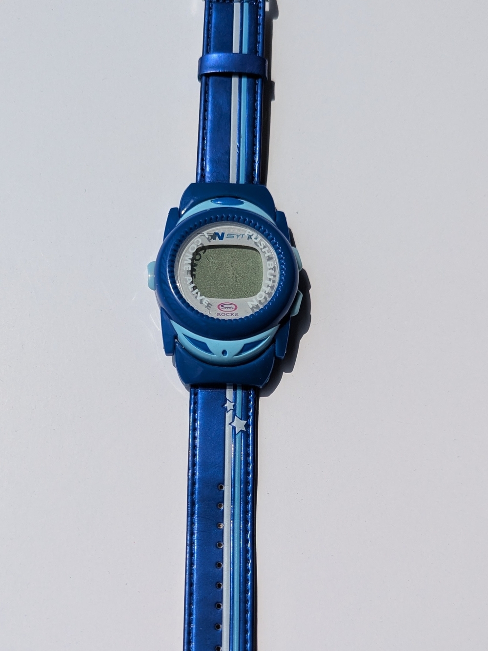 *NSYNC Blue Digital Sports Watch